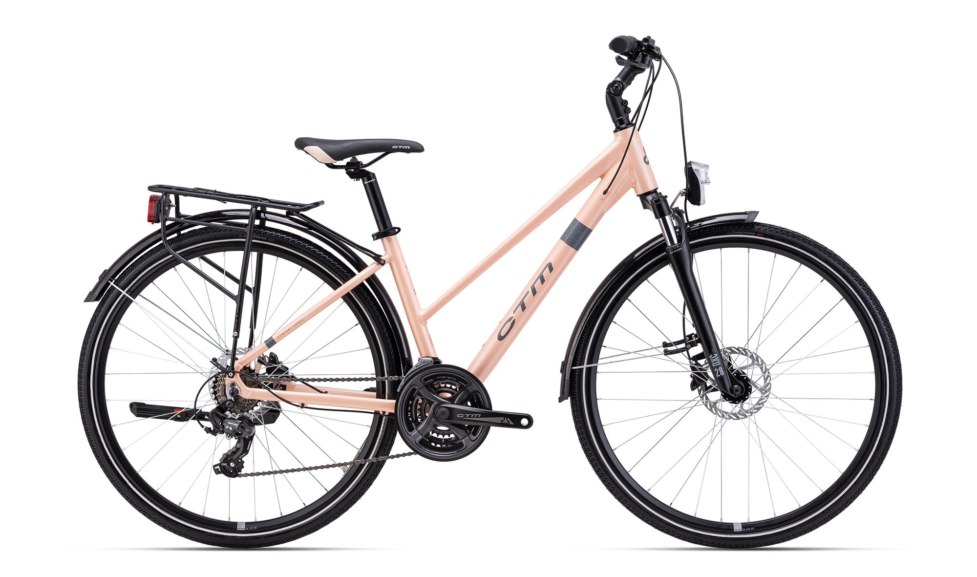 CTM MAXIMA 1.0 trek –  matná svetloružová  M (16)